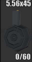 Drum 5.56x45mm Magazine