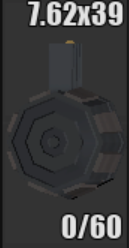 Drum 7.62x39mm Magazine